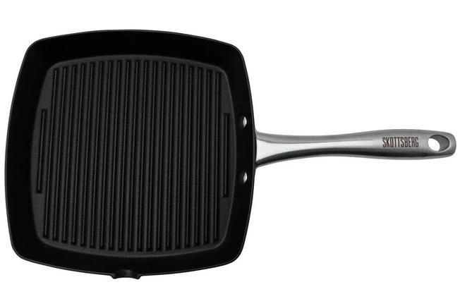 Skottsberg The Original 531084 Cast Iron Parilla, 24 Cm 4 Skottsberg The Original 531084 Cast Iron Parilla, 24 Cm - Imagen 2