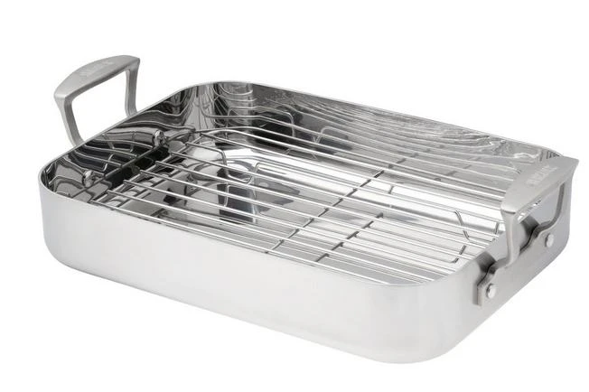 Skottsberg Stainless Steel 7262312, Bandeja De Horno Con Rejilla, 35 X 25 Cm 3 Skottsberg Stainless Steel 7262312, Bandeja De Horno Con Rejilla, 35 X 25 Cm