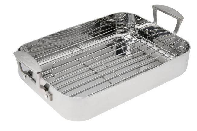 Skottsberg Stainless Steel 7262312, Bandeja De Horno Con Rejilla, 35 X 25 Cm 6 Skottsberg Stainless Steel 7262312, Bandeja De Horno Con Rejilla, 35 X 25 Cm - Imagen 4