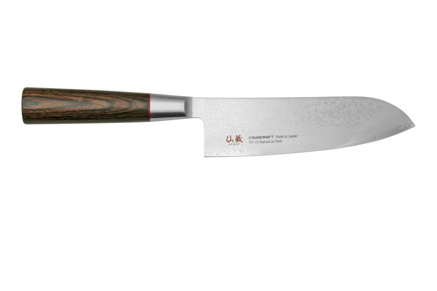 Suncraft Senzo Classic ID-04 Cuchillo Santoku 16,7cm 4 Suncraft Senzo Classic ID-04 Cuchillo Santoku 16,7cm - Imagen 2