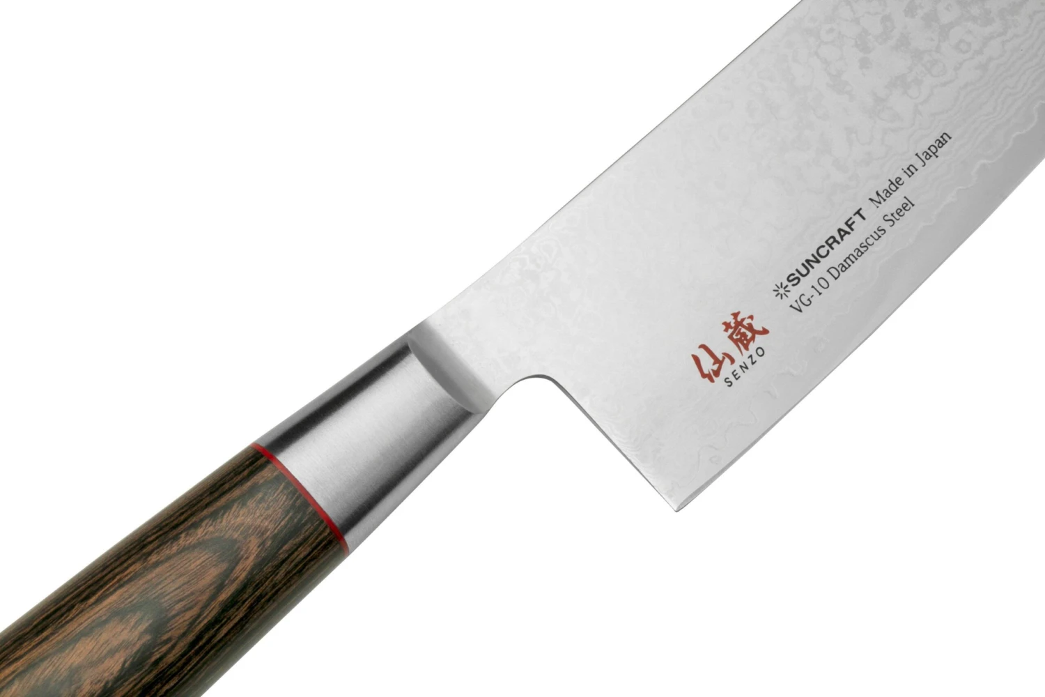 Suncraft Senzo Classic ID-04 Cuchillo Santoku 16,7cm 7 Suncraft Senzo Classic ID-04 Cuchillo Santoku 16,7cm - Imagen 5