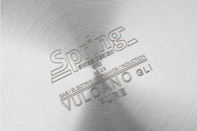 Spring Vulcano Pure Sartén, 32 Cm 6 Spring Vulcano Pure Sartén, 32 Cm - Imagen 4