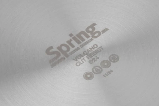 Spring Vulcano Cut Resist Frying Pan, Sartén, 24 Cm 6 Spring Vulcano Cut Resist Frying Pan, Sartén, 24 Cm - Imagen 4