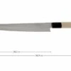 Sakai Takayuki 45-Layer Damascus Cuchillo Para Trinchar, 24 Cm, 7257 -Kinifeses Comercio TA07257 01 sakai takayuki damast ta07257 01