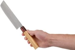 Sakai Takayuki Nakiri 33-Capas Damascus Hammered WA 16 Cm 13 Sakai Takayuki Nakiri 33-Capas Damascus Hammered WA 16 Cm -Kinifeses Comercio TA07473 06 sakai takayuki