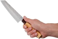 Sakai Takayuki Bunka 33-Capas Damascus Hammered WA 20 Cm -Kinifeses Comercio TA07480 06 sakai takayuki