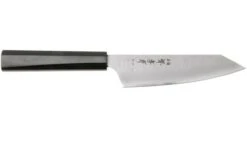 Sakai Takayuki Nashiji VG10 Ebony 14098, Wa-kengata Santoku, 16 Cm -Kinifeses Comercio TA14098 02 sakai