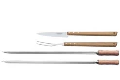 Tramontina Churrasco 92000-006, Juego De Pinchos Y Cubiertos Para Barbacoa De 4 Piezas