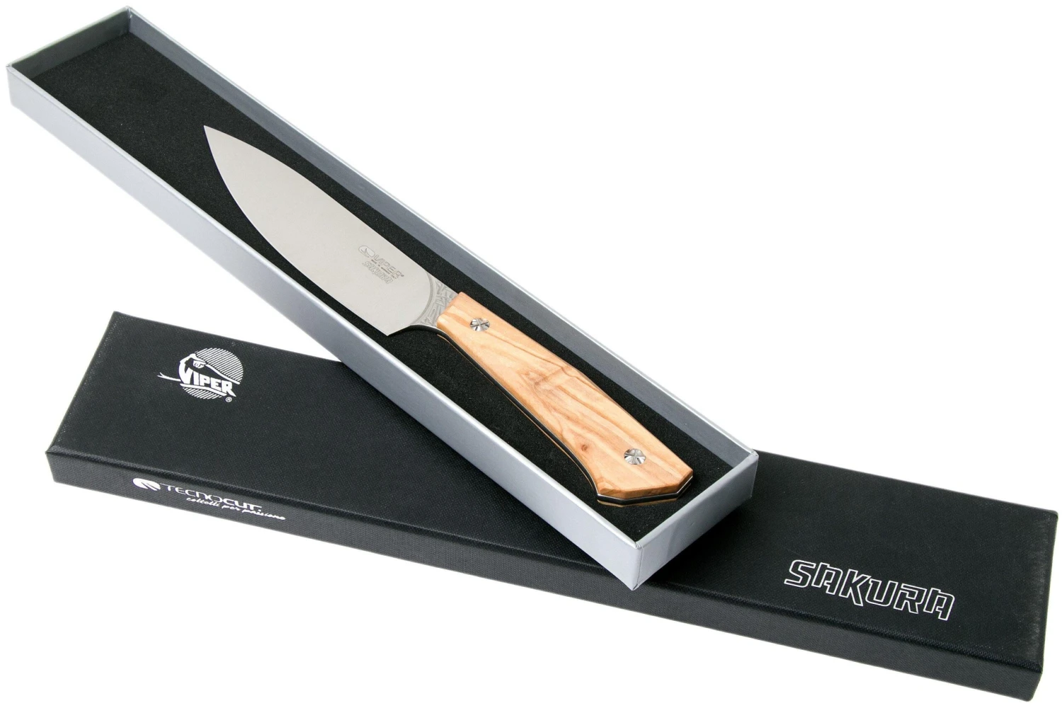 Viper Sakura Cuchillo Para Trinchar 14cm Madera De Olivo, VT7510UL 9 Viper Sakura Cuchillo Para Trinchar 14cm Madera De Olivo, VT7510UL - Imagen 7