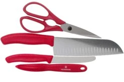 Victorinox SwissClassic 6.7131.4G 4-piezas Juego De Cuchillos De Cocina, Rojo -Kinifeses Comercio VT6 7131 4G 02 victorinox