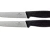Victorinox SwissClassic Cuchillo Para Carne/-pizza Negro, Set De 2, 6.7933.12B -Kinifeses Comercio VT6 7933 12B 01 victorinox vt6 7933 12b 01