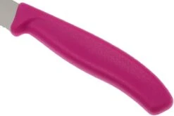 Victorinox SwissClassic Cuchillo Para Carne/-pizza Rosa, Set De 2, 6.7936.12L5B -Kinifeses Comercio VT6 7936 12L5B 03 victorinox steakmes roze vt vt6 7936 12l5b 03