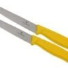 Victorinox SwissClassic Cuchillo Para Carne/-pizza Amarillo, Set De 2, 6.7936.12L8B