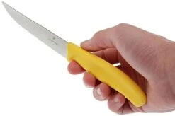 Victorinox SwissClassic Cuchillo Para Carne/-pizza Amarillo, Set De 2, 6.7936.12L8B -Kinifeses Comercio VT6 7936 12L8B 04 victorinox steakmes geel vt vt6 7936 12l8b 04 1