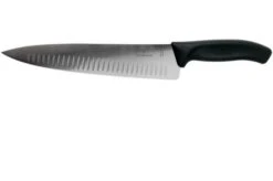 Victorinox SwissClassic 6.8023.25G Cuchillo Para Trinchar Con Hoyuelos 25 Cm, Negro