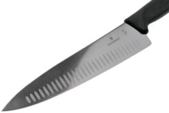 Victorinox SwissClassic 6.8023.25G Cuchillo Para Trinchar Con Hoyuelos 25 Cm, Negro -Kinifeses Comercio VT6 8023 25G 03 victorinox