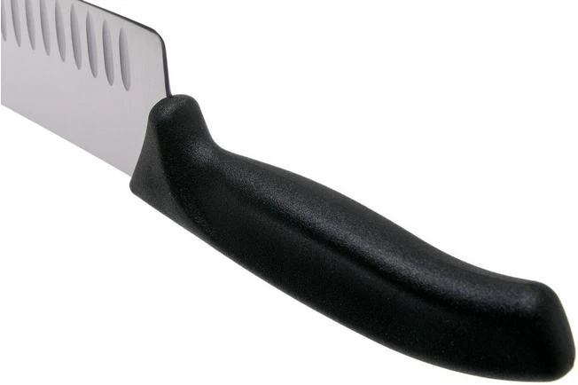Victorinox SwissClassic 6.8023.25G Cuchillo Para Trinchar Con Hoyuelos 25 Cm, Negro 6 Victorinox SwissClassic 6.8023.25G Cuchillo Para Trinchar Con Hoyuelos 25 Cm, Negro - Imagen 4