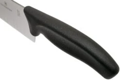 Victorinox SwissClassic 6.8083.20G Cuchillo De Chef Con Hoyuelos 20 Cm, Negro -Kinifeses Comercio VT6 8083 20G 05 victorinox