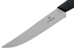 Victorinox Swiss Modern 6.9003.12W Cuchillo Para Carne 12 Cm, Negro -Kinifeses Comercio VT6 9003 12W 03 victorinox