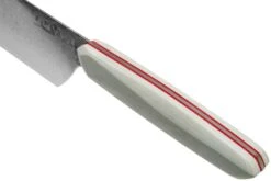 Xin Cutlery XinCore XC127 White G10, Red Liners, Damascus, Cuchillo De Chef 21.5 Cm 12 Xin Cutlery XinCore XC127 White G10, Red Liners, Damascus, Cuchillo De Chef 21.5 Cm -Kinifeses Comercio XC127 05 xin cutlery
