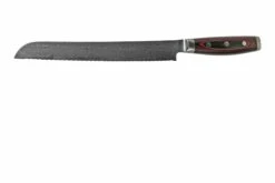 Yaxell Super Gou 37108 Cuchillo De Pan Acero De Damasco De 161 Capas, 23 Cm
