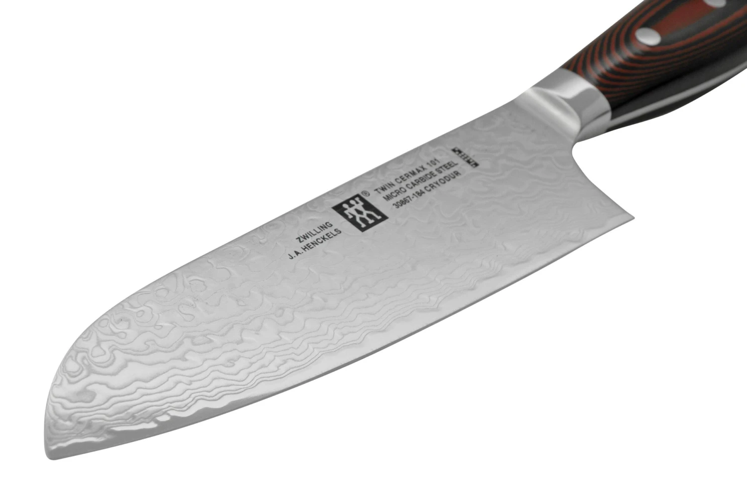 Zwilling Twin Cermax 30867-184-0, Santoku De Acero Damasco De 133 Capas, 18 Cm 5 Zwilling Twin Cermax 30867-184-0, Santoku De Acero Damasco De 133 Capas, 18 Cm - Imagen 3