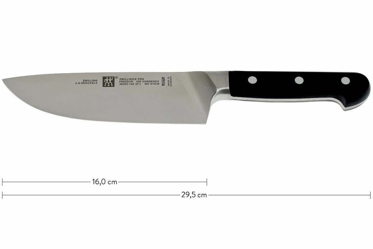 Zwilling 38405-161 Pro Cuchillo Cocinero, Hoja Ancha 3 Zwilling 38405-161 Pro Cuchillo Cocinero, Hoja Ancha