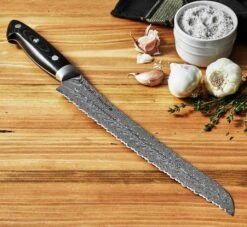 Bob Kramer By Zwilling Euro Acero Inoxidable Cuchillo De Pan 26 Cm, 34896-261-0 -Kinifeses Comercio eurostainless1